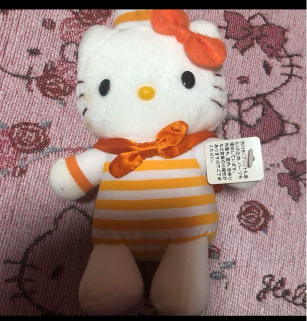 難ありレア★キティ マリンデザイン★ぬいぐるみ15cm < おもちゃ  難ありレア★キティ マリンデザイン★ぬいぐるみ15cm  < おもちゃの