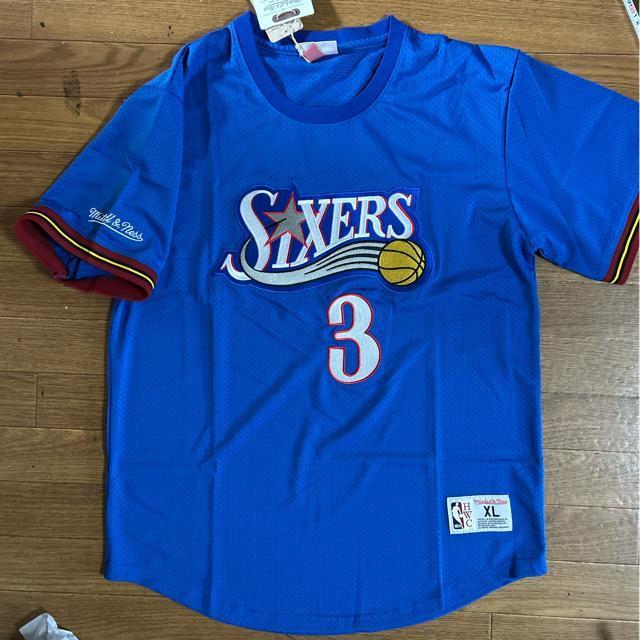 NBA半袖ユニホームのアイバーソン(XL) < レジャー/スポーツ NBA半袖ユニホームのアイバーソン(XL) < レジャー/スポーツの