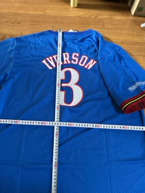 NBA半袖ユニホームのアイバーソン(XL) < レジャー/スポーツ NBA半袖ユニホームのアイバーソン(XL) < レジャー/スポーツの