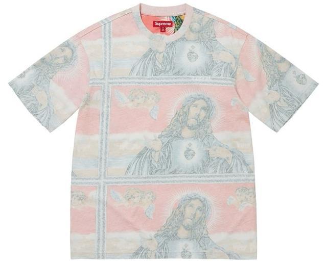 Supreme Jesus S/S Top "Multi" �� �u�����h�� 