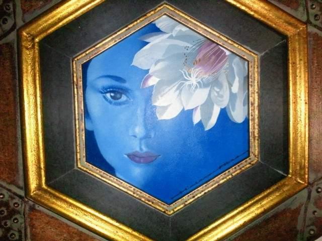 絵画 油彩 安部英夫 『月下美人と女』 一枚の絵扱い 真作保証 原画 < ホビー 絵画 油彩 安部英夫 『月下美人と女』 一枚の絵扱い 真作保証 原画 < ホビーの