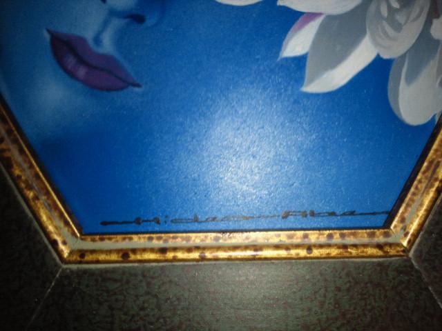 絵画 油彩 安部英夫 『月下美人と女』 一枚の絵扱い 真作保証 原画 < ホビー 絵画 油彩 安部英夫 『月下美人と女』 一枚の絵扱い 真作保証 原画 < ホビーの