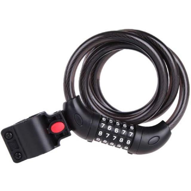 自転車ロック バイク ダイヤルロック ワイヤーロック120p < レジャー/スポーツ  自転車ロック バイク ダイヤルロック ワイヤーロック120p  < レジャー/スポーツの