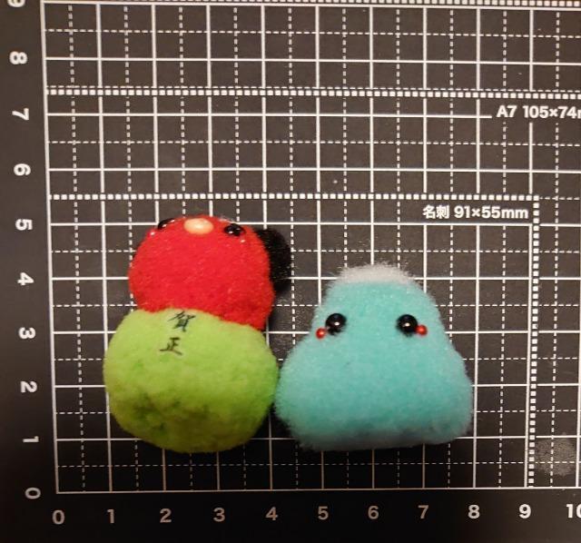 ハンドメイド♪ポンポン飾り★正月★獅子舞さんと富士さん < ペット/手芸/園芸  ハンドメイド♪ポンポン飾り★正月★獅子舞さんと富士さん < ペット/手芸/園芸の
