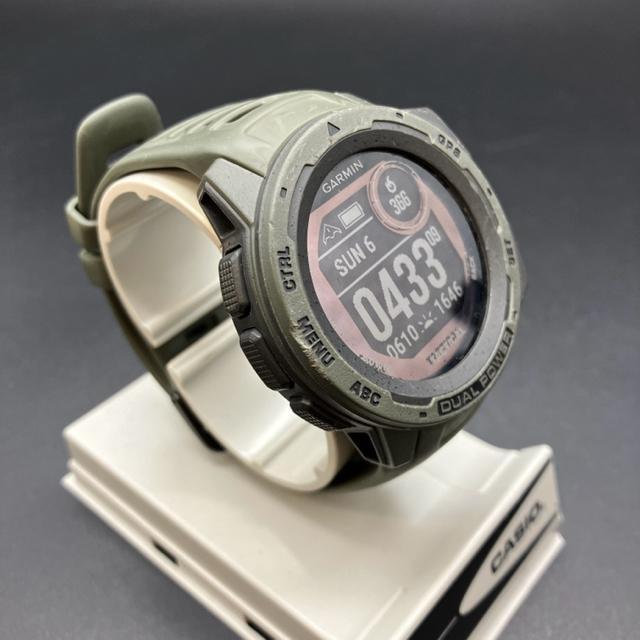 即決 GARMIN ガーミン INSTINCT DUAL POWER 腕時計 < 男性アクセサリー/時計  即決 GARMIN ガーミン INSTINCT DUAL POWER 腕時計 < 男性アクセサリー/時計の