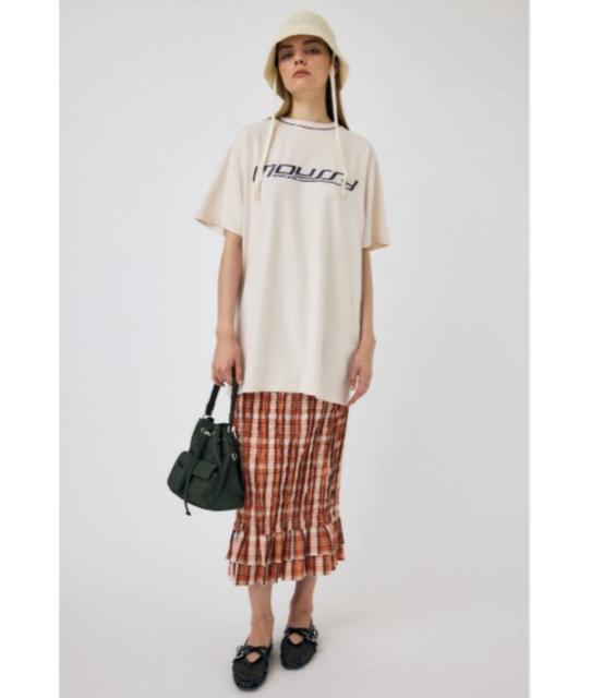 マウジー ★MOUSSY SPORTY LOGO Tシャツ(オフホワイト) < ブランド マウジー ★MOUSSY SPORTY LOGO Tシャツ(オフホワイト) < ブランドの