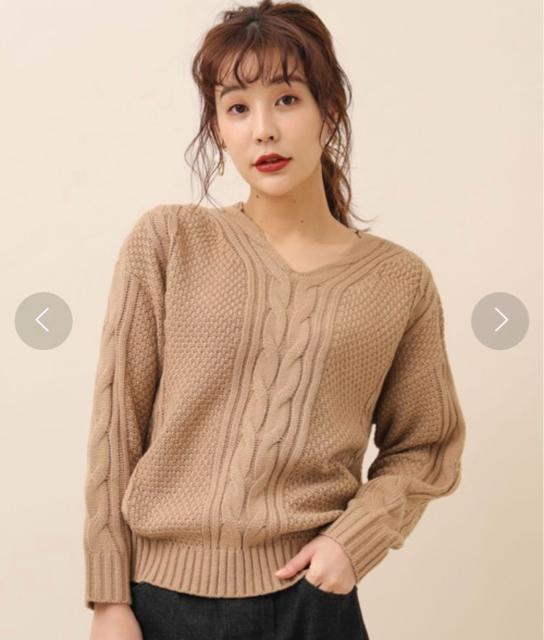 新品☆Green Parks(グリーンパークス)Vネックケーブルプルオーバー☆ < ブランド 新品☆Green Parks(グリーンパークス)Vネックケーブルプルオーバー☆ < ブランドの