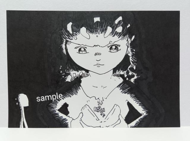 オリジナルイラスト 手描きイラスト 絵 モノクロ アート ぱかァ 光 原画 自作 ハンドメイド アナログ illustration < アニメ/コミック/キャラクター  オリジナルイラスト 手描きイラスト 絵 モノクロ アート ぱかァ 光 原画 自作 ハンドメイド アナログ illustration  < アニメ/コミック/キャラクターの