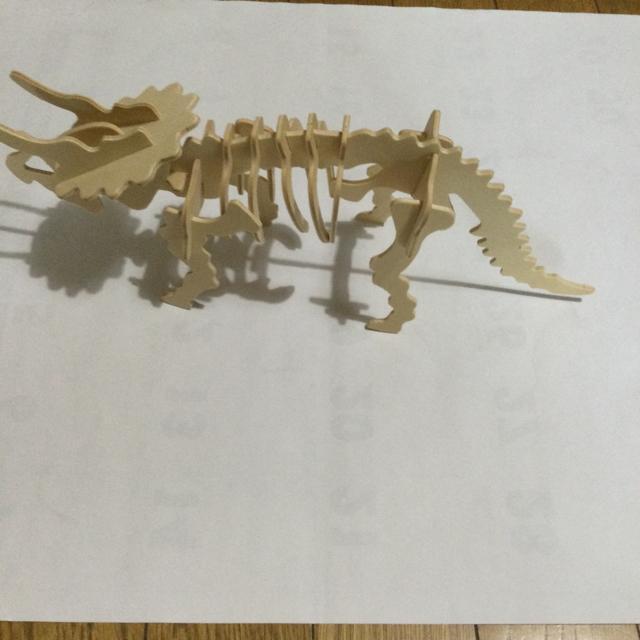 木製 恐竜パズル完成品  E34 < おもちゃ  木製 恐竜パズル完成品  E34 < おもちゃの