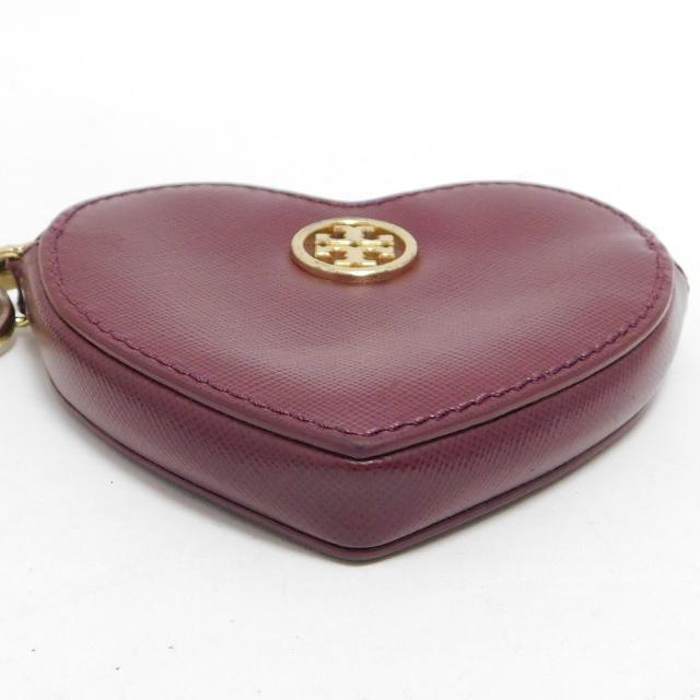 1000円 TORY BURCH トリーバーチ ハート型 ポーチ バーガンディ系 < ブランド 1000円 TORY BURCH トリーバーチ ハート型 ポーチ バーガンディ系 < ブランドの