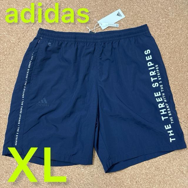 新品未使用タグ付きXLサイズ ハーフパンツ ショートパンツ  アディダス ネイビー < 男性ファッション  新品未使用タグ付きXLサイズ ハーフパンツ ショートパンツ  アディダス ネイビー  < 男性ファッションの
