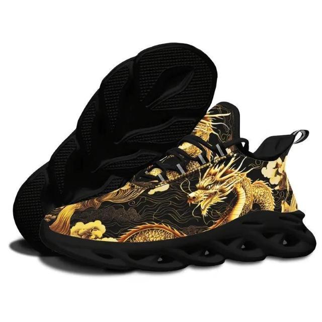 爆ヤス価格4290円★ドラゴンテーマのスニーカー、通気性のある軽量ロートップレースアップシューズ 26.5 白 < 男性ファッション 爆ヤス価格4290円★ドラゴンテーマのスニーカー、通気性のある軽量ロートップレースアップシューズ 26.5 白 < 男性ファッションの