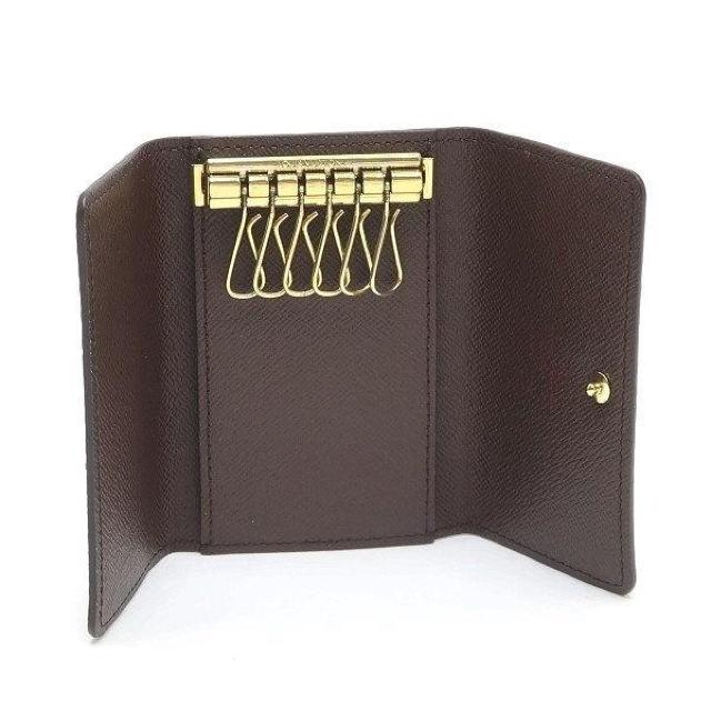 ◆ 本物 美品 ◆ LV ルイヴィトン ミュルティクレ6 ダミエ 6連キーケース キーケース シリアル RFID N62630 < ブランド  ◆ 本物 美品 ◆ LV ルイヴィトン ミュルティクレ6 ダミエ 6連キーケース キーケース シリアル RFID N62630 < ブランドの
