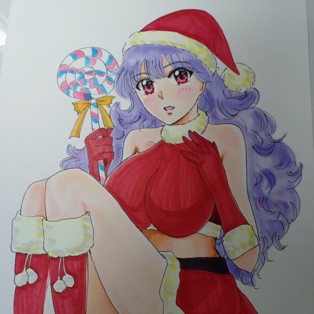 自作イラスト ドラクエ2 ムーンブルクの王女 サンタ < アニメ/コミック/キャラクター 自作イラスト ドラクエ2 ムーンブルクの王女 サンタ < アニメ/コミック/キャラクターの