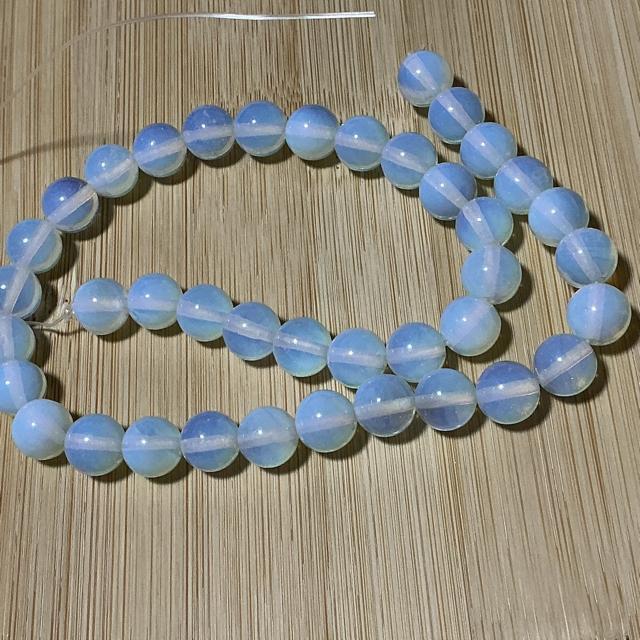 ミルキークォーツ 約10mm玉 1連 < ペット/手芸/園芸 ミルキークォーツ 約10mm玉 1連 < ペット/手芸/園芸の