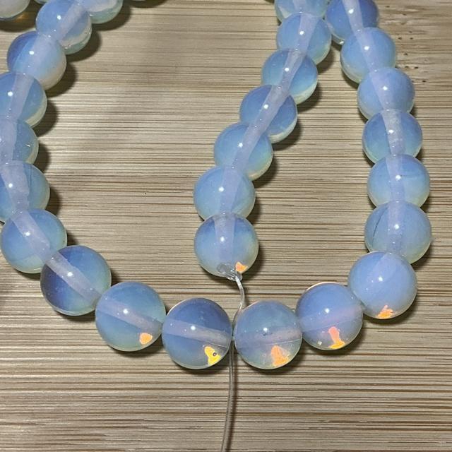 ミルキークォーツ 約10mm玉 1連 < ペット/手芸/園芸 ミルキークォーツ 約10mm玉 1連 < ペット/手芸/園芸の