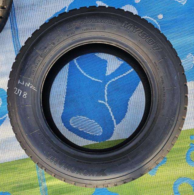�o���a!!���g�p�i  205/65R16 109/107N LT YOKOHAMA LT RADIAL MY807 �ă^�C �� ������/�o�C�N