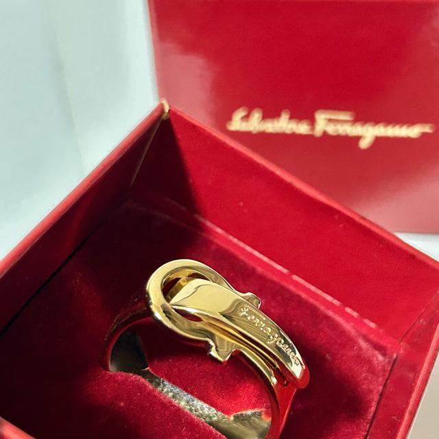 Salvatore Ferragamo �t�F���K�� �K���`�[�j �X�J�[�t�����O �X�J�[�t���� 34-0149 �S�[���h ���t �� �u�����h�� 