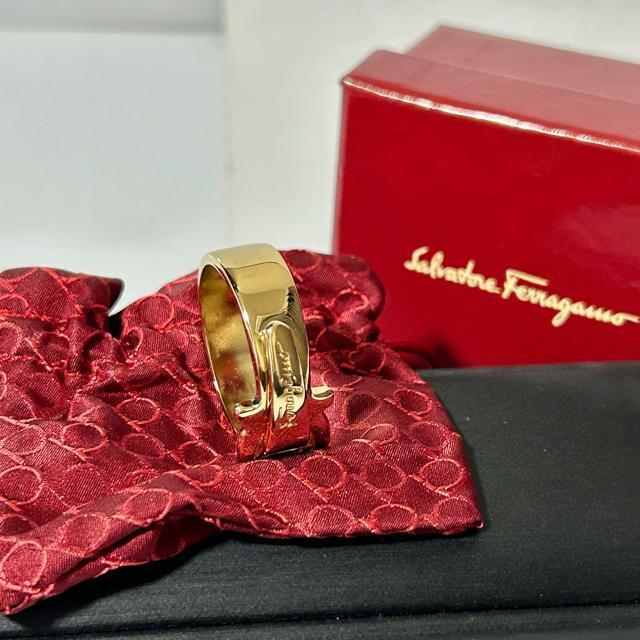 Salvatore Ferragamo �t�F���K�� �K���`�[�j �X�J�[�t�����O �X�J�[�t���� 34-0149 �S�[���h ���t �� �u�����h�� 