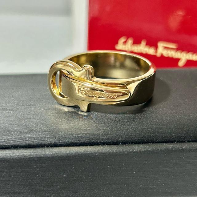 Salvatore Ferragamo �t�F���K�� �K���`�[�j �X�J�[�t�����O �X�J�[�t���� 34-0149 �S�[���h ���t �� �u�����h�� 