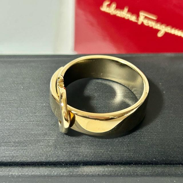 Salvatore Ferragamo �t�F���K�� �K���`�[�j �X�J�[�t�����O �X�J�[�t���� 34-0149 �S�[���h ���t �� �u�����h�� 