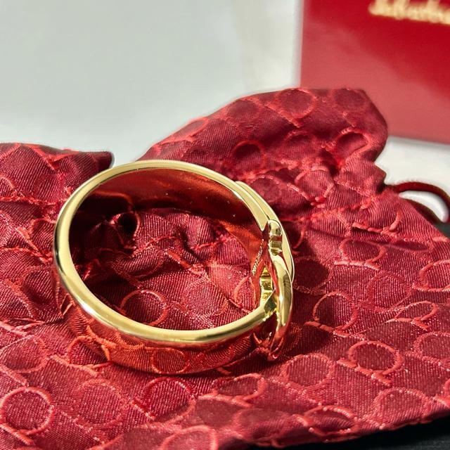 Salvatore Ferragamo �t�F���K�� �K���`�[�j �X�J�[�t�����O �X�J�[�t���� 34-0149 �S�[���h ���t �� �u�����h�� 