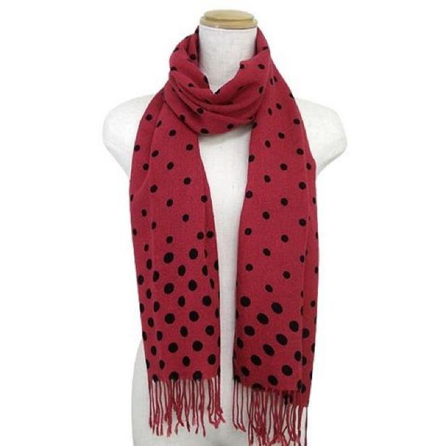 ドットプリントストール パープル★新品 < 女性ファッション ドットプリントストール パープル★新品 < 女性ファッションの