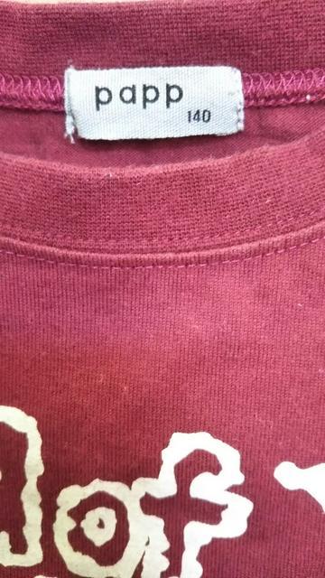 papp◇エンジ タンクトップ 140cm◇美品 < キッズ/ベビー papp◇エンジ タンクトップ 140cm◇美品 < キッズ/ベビーの