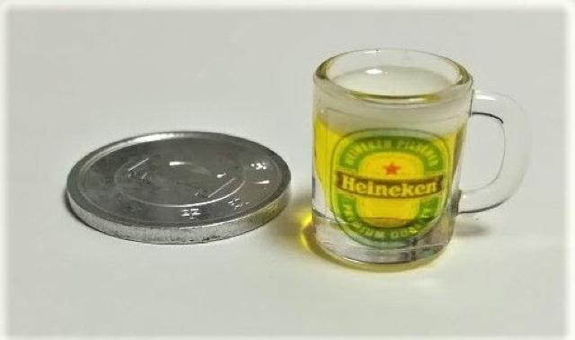 ミニチュア★ハイネケン★生ビール★ジョッキ★プチサイズ★ < おもちゃ  ミニチュア★ハイネケン★生ビール★ジョッキ★プチサイズ★  < おもちゃの