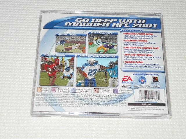 PS★MADDEN NFL 2001 海外版★箱付・説明書付・ソフト付 < ゲーム本体/ソフト  PS★MADDEN NFL 2001 海外版★箱付・説明書付・ソフト付 < ゲーム本体/ソフトの