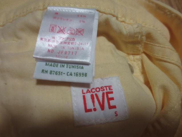 LACOSTE L!VE  ラコステ 綿 スカート S  潟tァブリカ < ブランド  LACOSTE L!VE  ラコステ 綿 スカート S  潟tァブリカ < ブランドの