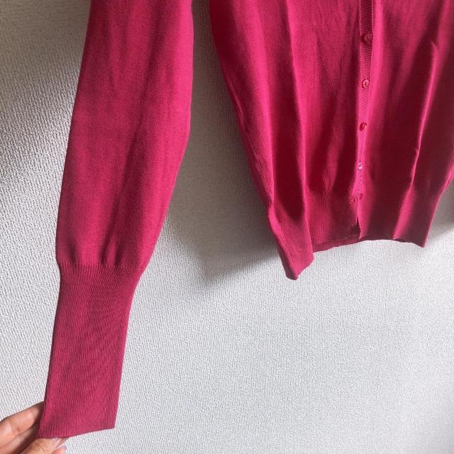 ◆ZARA/ザラ◆定番Vネックカーディガン★ラズベリーピンクM♪シンプルコーデ美品 < ブランド  ◆ZARA/ザラ◆定番Vネックカーディガン★ラズベリーピンクM♪シンプルコーデ美品 < ブランドの