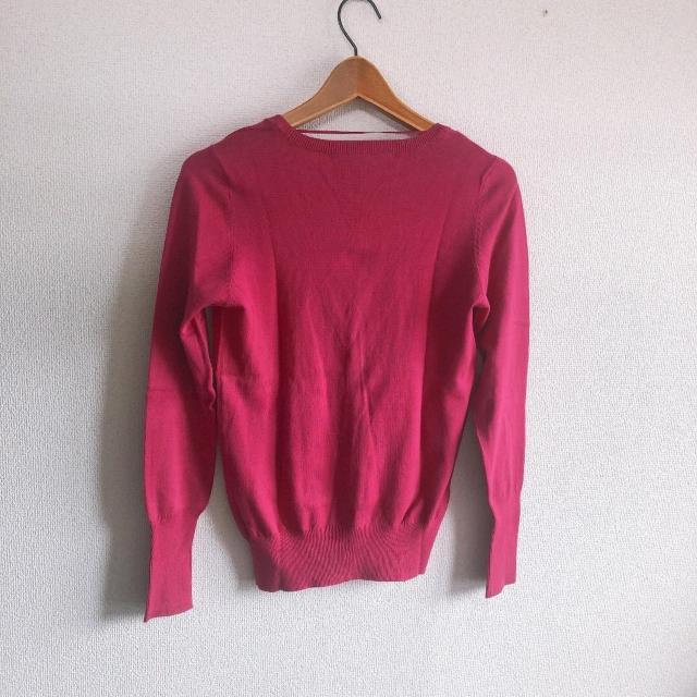 ◆ZARA/ザラ◆定番Vネックカーディガン★ラズベリーピンクM♪シンプルコーデ美品 < ブランド  ◆ZARA/ザラ◆定番Vネックカーディガン★ラズベリーピンクM♪シンプルコーデ美品 < ブランドの