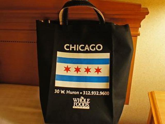 ホールフーズマーケットWHOLE FOODS MARKET2wayキャンバスエコバッグシカゴ限定ゴールドコースト < 女性ファッション  ホールフーズマーケットWHOLE FOODS MARKET2wayキャンバスエコバッグシカゴ限定ゴールドコースト  < 女性ファッションの
