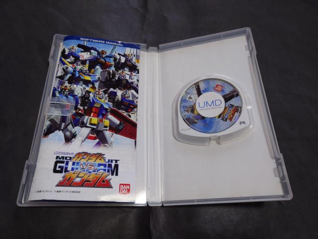 PSP 機動戦士ガンダム ガンダムVS.ガンダム / ケース・解説書付き < ゲーム本体/ソフト  PSP 機動戦士ガンダム ガンダムVS.ガンダム / ケース・解説書付き < ゲーム本体/ソフトの
