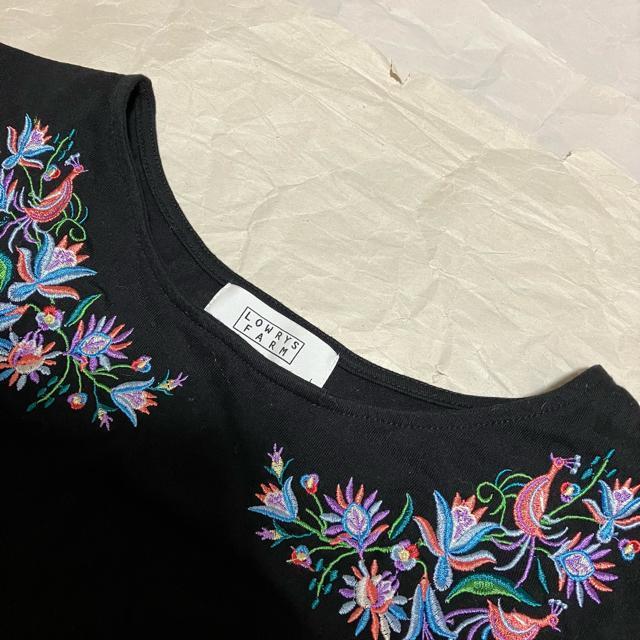 【LOWRYS FARM / ローリーズファーム】 刺繍 / 半袖 トップス L < ブランド 【LOWRYS FARM / ローリーズファーム】 刺繍 / 半袖 トップス L < ブランドの