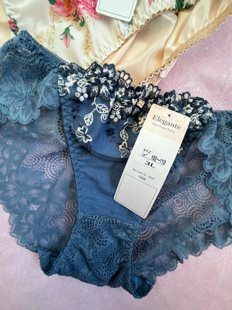 3Lサイズ!3枚セット!光沢ツルツル素材!シフォン使いあり!レース仕様あり!などの!色とりどり!エレガント!ショーツ!No.花 < 女性ファッション  3Lサイズ!3枚セット!光沢ツルツル素材!シフォン使いあり!レース仕様あり!などの!色とりどり!エレガント!ショーツ!No.花 < 女性ファッションの