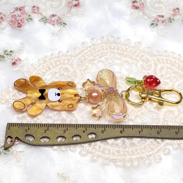 ハンドメイド☆キーホルダー☆くまちゃん < 女性ファッション ハンドメイド☆キーホルダー☆くまちゃん < 女性ファッションの