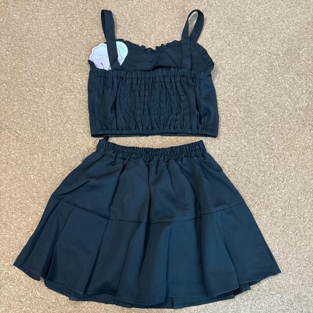 新品未使用タグ付きLLサイズ ビスチェスカートセットアップ 黒 LilyMerry < 女性ファッション  新品未使用タグ付きLLサイズ ビスチェスカートセットアップ 黒 LilyMerry < 女性ファッションの