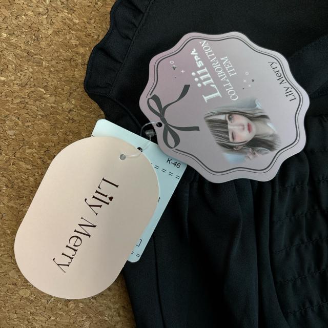 新品未使用タグ付きLLサイズ ビスチェスカートセットアップ 黒 LilyMerry < 女性ファッション  新品未使用タグ付きLLサイズ ビスチェスカートセットアップ 黒 LilyMerry < 女性ファッションの