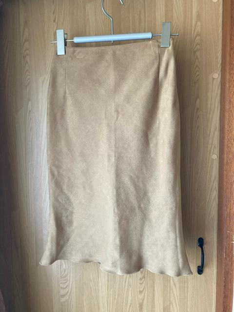 2057.ラストシーン☆柔らかスエード風☆セットアップスーツ☆茶系/キャメル☆サイズM < 女性ファッション  2057.ラストシーン☆柔らかスエード風☆セットアップスーツ☆茶系/キャメル☆サイズM < 女性ファッションの