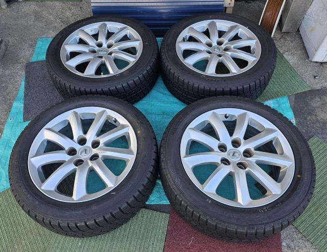 レクサスLS LS600h LS600 LS460 純正ホイール18インチ7.5J+32 PCD120スタッドレスタイヤ付き4本 < 自動車/バイク レクサスLS LS600h LS600 LS460 純正ホイール18インチ7.5J+32 PCD120スタッドレスタイヤ付き4本 < 自動車/バイク