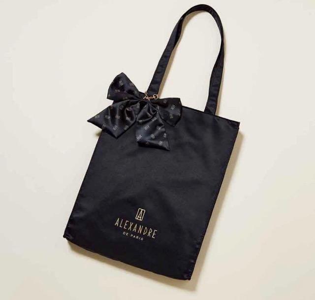sweet雑誌付録★アレクサンドル ドゥ パリ★トートバッグ&リボンチャーム2点セット < ブランド sweet雑誌付録★アレクサンドル ドゥ パリ★トートバッグ&リボンチャーム2点セット < ブランドの