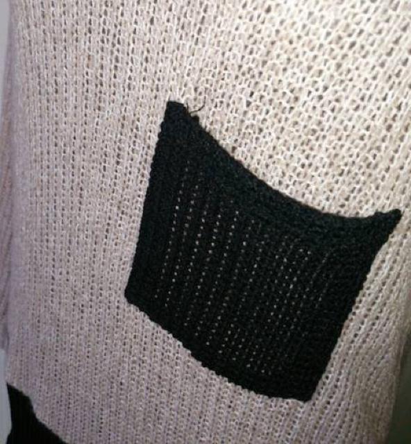 しまむら★バイカラー ニット < ブランド しまむら★バイカラー ニット < ブランドの