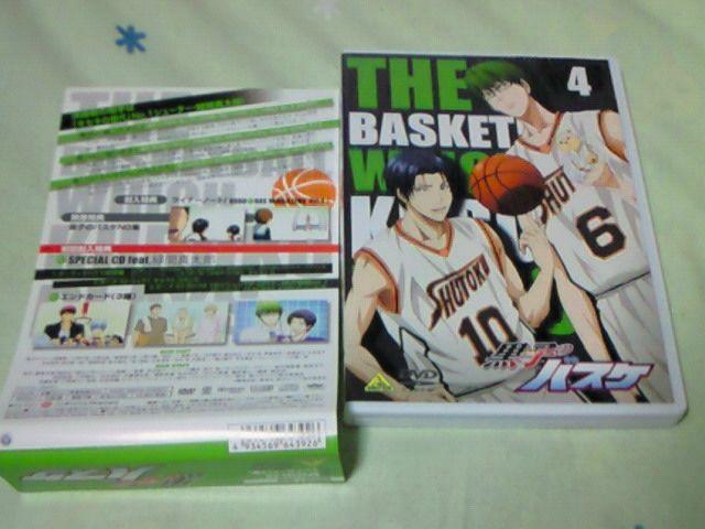 DVD 黒子のバスケ(第1期)第4巻 初回限定版 アニメイト特典付属 < CD/DVD/ビデオ  DVD 黒子のバスケ(第1期)第4巻 初回限定版 アニメイト特典付属  < CD/DVD/ビデオの