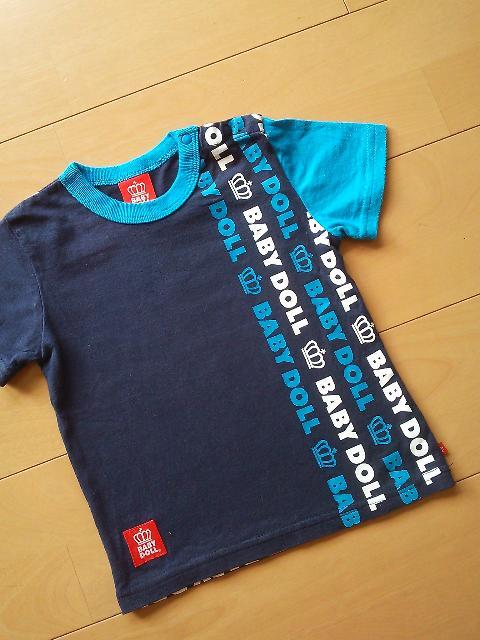 中古総柄Tシャツ90紺ベビードールBABYDOLLベビド < ブランド  中古総柄Tシャツ90紺ベビードールBABYDOLLベビド < ブランドの