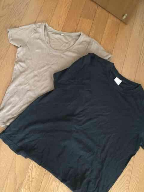 無地Tシャツ 二枚セット < 女性ファッション  無地Tシャツ 二枚セット  < 女性ファッションの