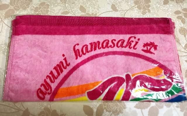 浜崎あゆみハンドタオル ピンク 新品、未開封 < タレントグッズ  浜崎あゆみハンドタオル ピンク 新品、未開封 < タレントグッズの