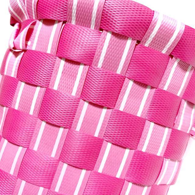 【美品】クラフトテープ バスケット/カゴ/ピンク/高さ12cm < インテリア/ライフ 【美品】クラフトテープ バスケット/カゴ/ピンク/高さ12cm < インテリア/ライフの