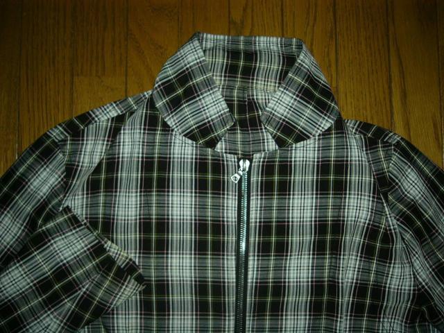 SOPHNET. ソフネット チェック ジップ シャツ ジャケット S 薄手 クールマックス riri < ブランド  SOPHNET. ソフネット チェック ジップ シャツ ジャケット S 薄手 クールマックス riri < ブランドの